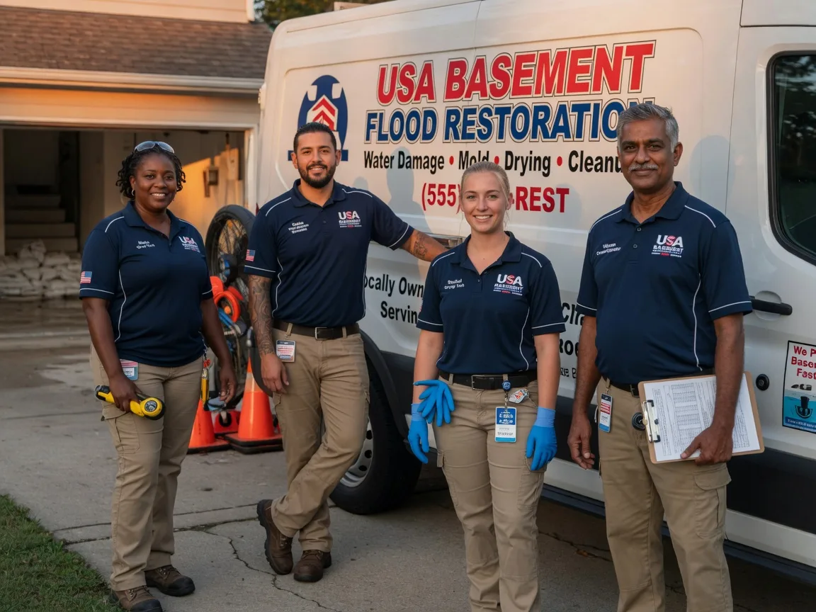Basement Flood Cleanup company in Bellflower, IL